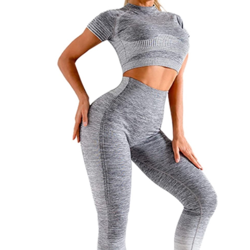 OLCHEE Women's 2 Piece Workout Outfit